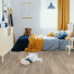 Sol Vinyle Textile Grande largeur - Aspect parquet chne crus - chambre enfant