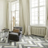 Sol Vinyle Link - Imitation parquet color bton rompu - Surface satine - Ambiance Salon