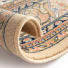 Tapis traditionnel floral - Mamie in love - Corail doux - envers