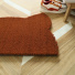 Paillasson Coco - Chat Miaou - Rouille - tranche