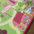 Tapis de jeu enfant circuit de voiture shopping - gros plan