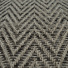 Tapis intrieur / extrieur Java Chevron silver galon anthracite - gros plan