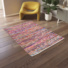 Tapis Chindi en matire recycle - Unicit - Multicolore - salon