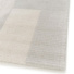 Tapis intrieur gomtrique - Bahaus - Gris et beige naturel - cot du tapis