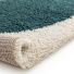 Tapis style berbre - Terre ancestrale - Bleu canard, camel - envers