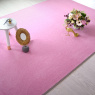 Visuel - Tapis Paillettes Star rose - Galon gris clair