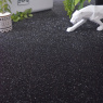 Visuel - Tapis sur mesure Pailleté - Flash - Noir