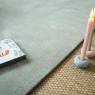 Visuel - Tapis doux - Hypnose vert sauge - Galon vert olive