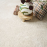 Visuel - Moquette douce poils longs - Touch - Beige clair