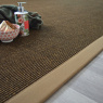 Visuel - Tapis sisal Yucatan cacao - Ganse caf au lait