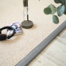 Visuel - Tapis naturel en pure laine - Latoon grège - Ganse grise