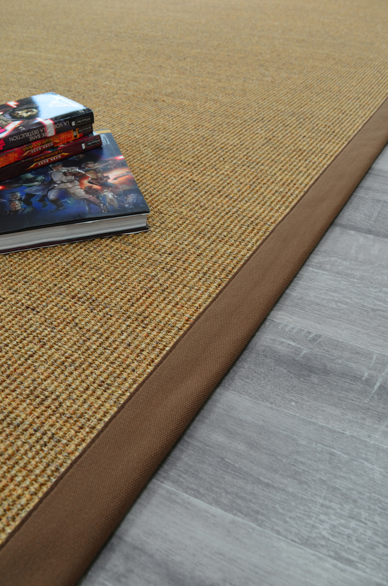 Tapis sur mesure sisal Yucatan chaume