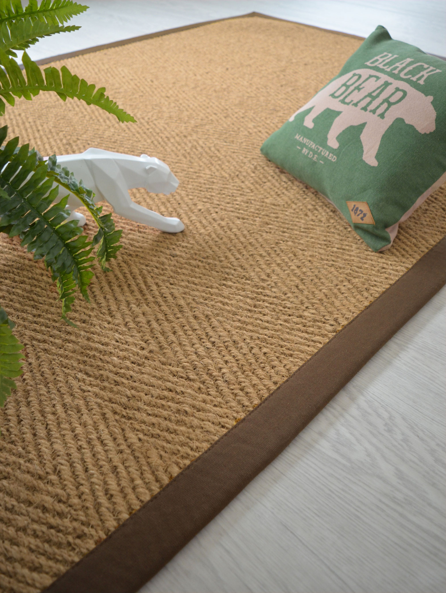 Tapis sur mesure Coco Paravan - Chevron