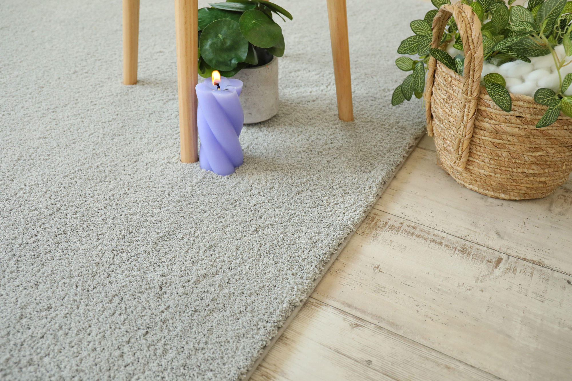 Tapis sur mesure Cocoon gris