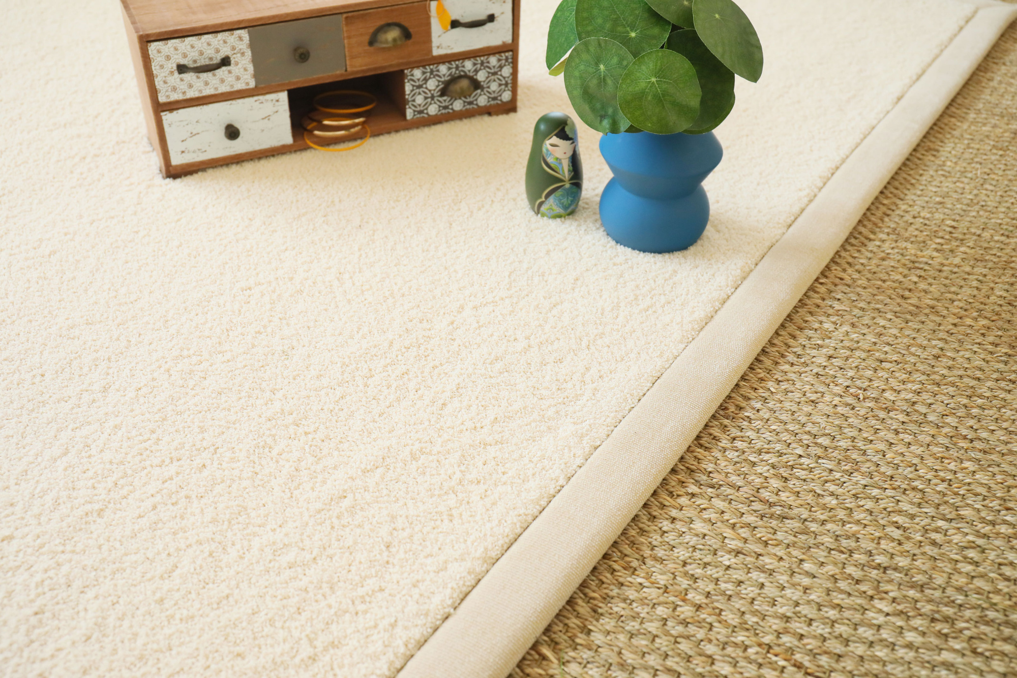 Tapis sur mesure Cocoon Beige