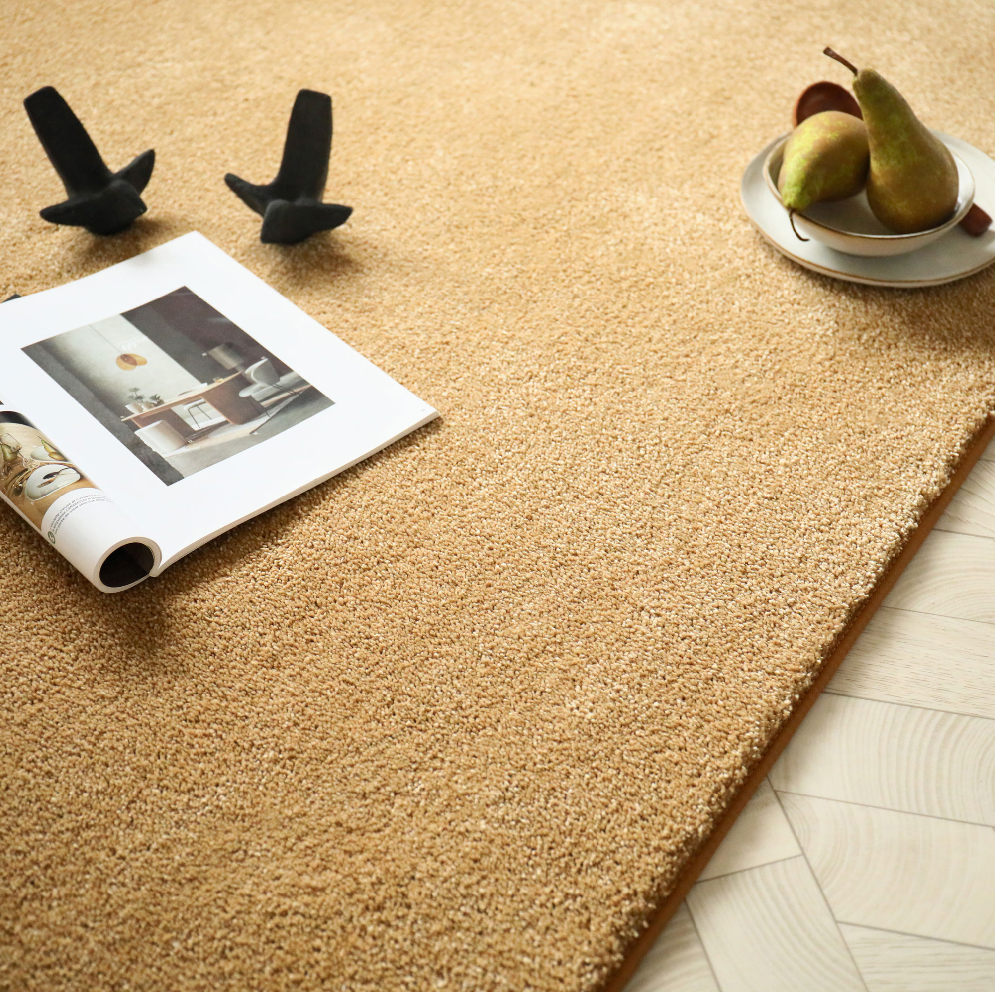 Tapis sur mesure Select camel