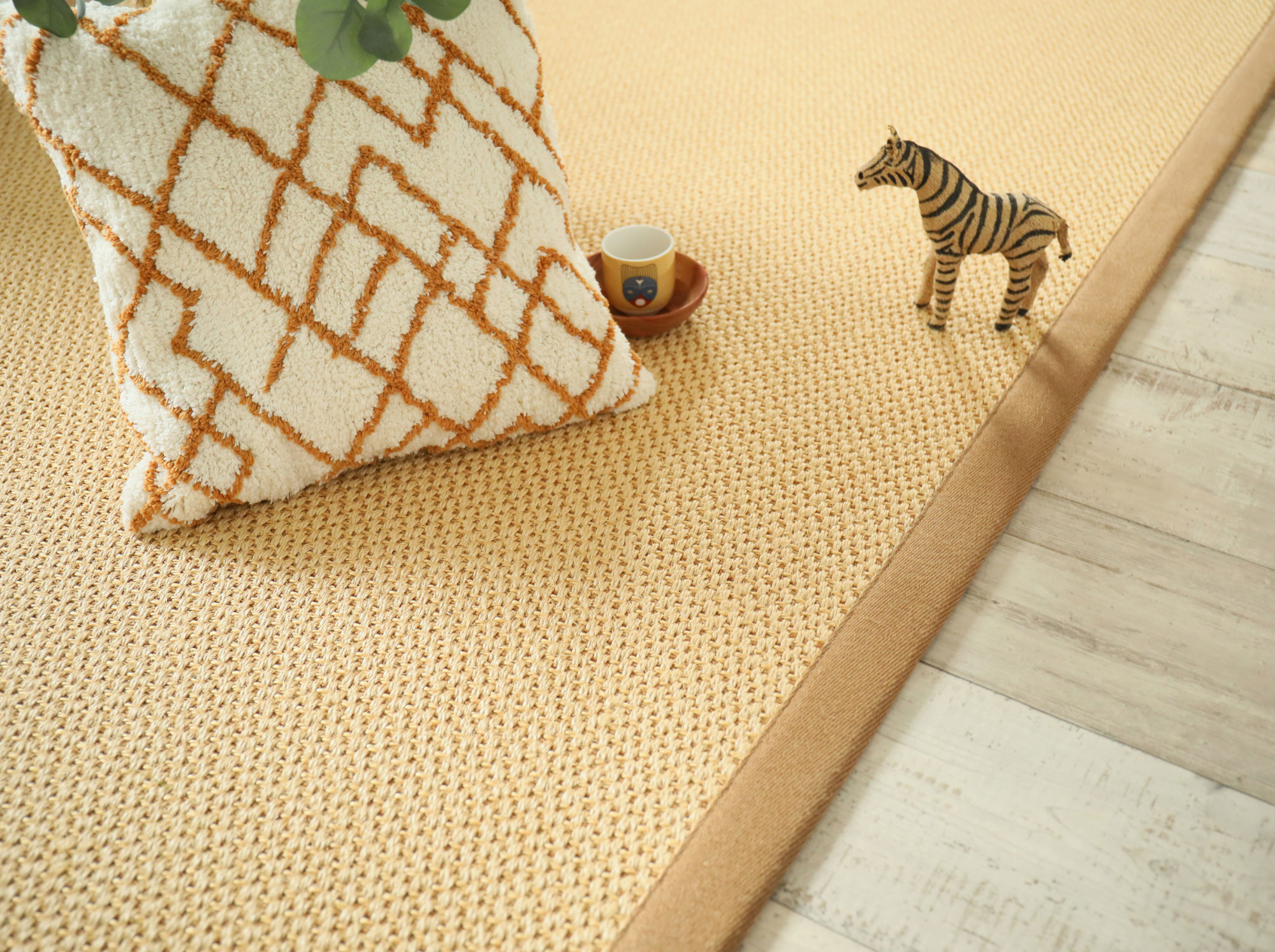 Tapis sur mesure sisal Slow naturel