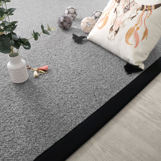 Latoon - Gris foncé - Ganse coton - noir