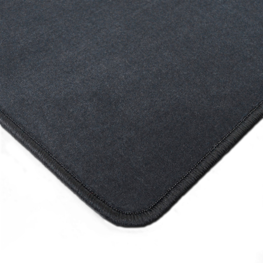 Tapis sur mesure Velours Loft - Noir - Ambiance