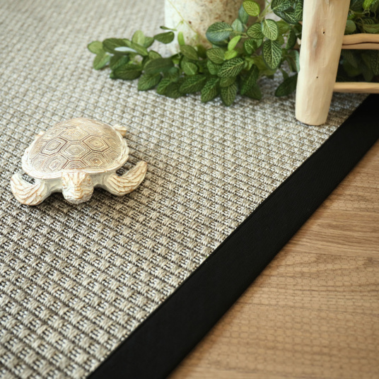 Sumatra - Silver - Ganse coton - noir