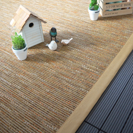 Bornéo - Nature - Galon synthétique - Beige