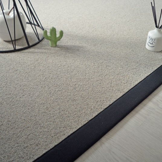 Tapis sur mesure Pure laine Killoo gris