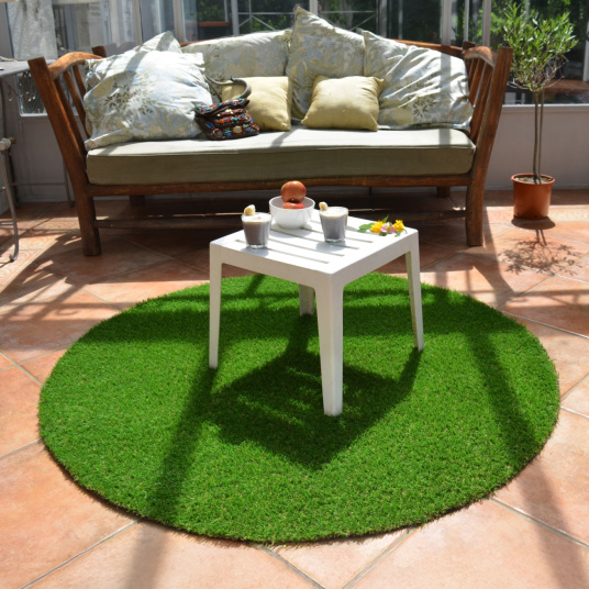 Tapis sur mesure - Villandry - Gazon synthétique vert