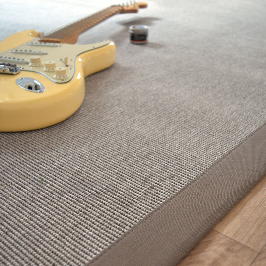 Mahé - Silver - Ganse coton - taupe