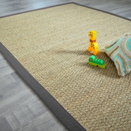 Tapis sur mesure Jonc de mer Varana - Panama
