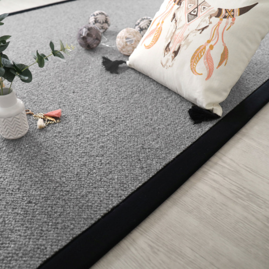 Latoon - Gris foncé - Ganse coton - noir