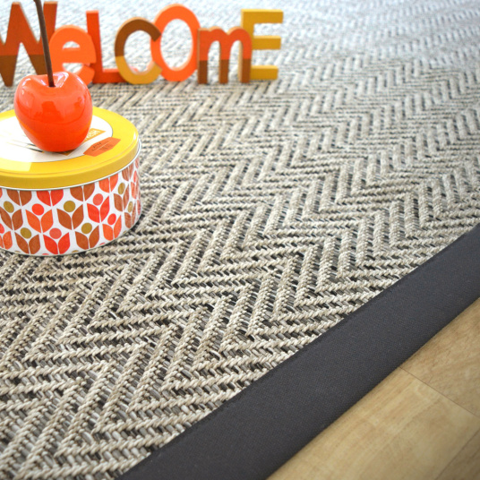 Java - Silver - Ganse coton - noir