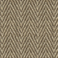 Tapis sur mesure sisal Maya chevron beige