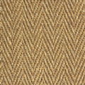 Tapis sur mesure Sisal Veracruz Chevron écru