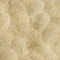 Détail du tapis vinyle sur mesure imprimé plage de sable sable doux et naturel