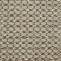 Tapis sur mesure Laine et Sisal Albury grosses boucles grège