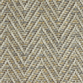 Tapis sur mesure Tissé plat Java Chevron gris grège