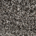 Tapis sur mesure Éclat shaggy gris foncé
