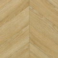Motif parquet chevron chêne naturel du tapis sur mesure vinyle à finition mate
