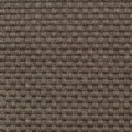 Tapis sur mesure sisal Bahia marron avec tissage natté 4x4