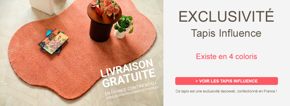 Tapis rond et tapis ovale